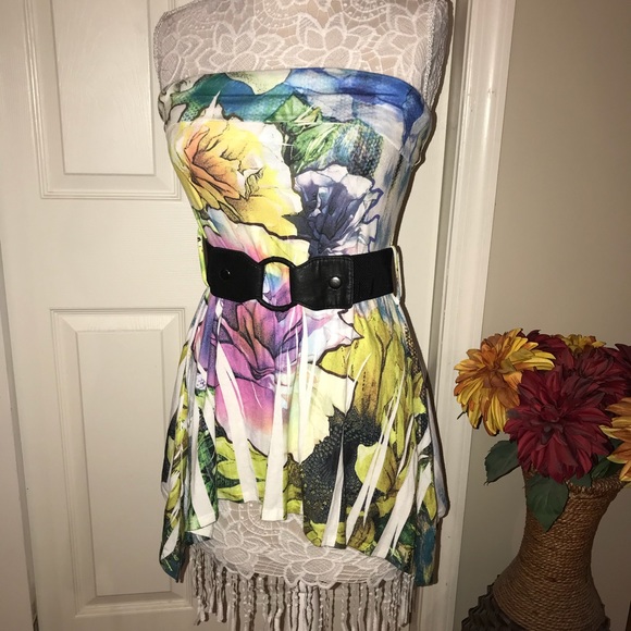 Mandee Fun & Flirty Belted Tube Top 😍 - Picture 6 of 11